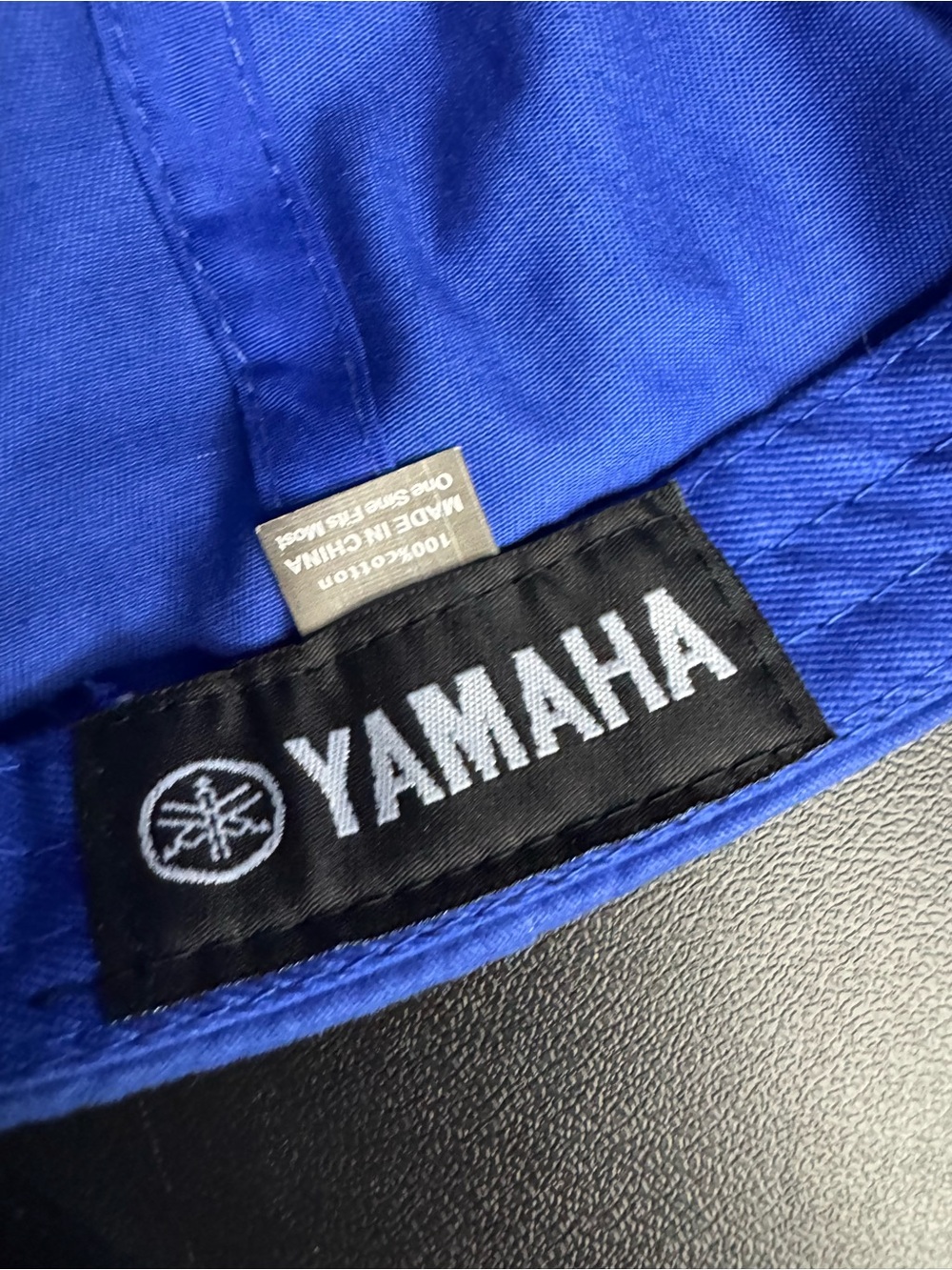 Yamaha Blue Adjustable Baseball Cap Hat Embroidered Logo Motorcycle Racing - Picture 3 of 6